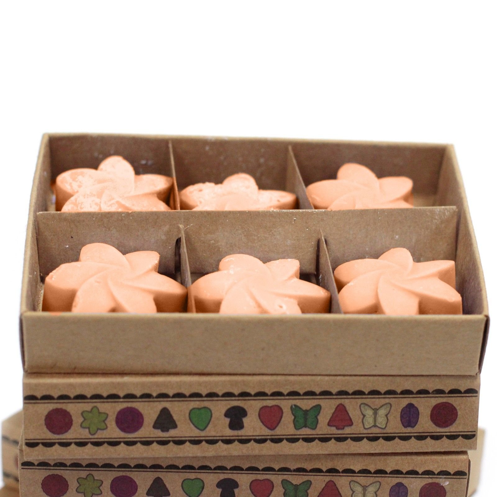 Duftwachs Tuberose 6 Stück – Blumige Wax Melts aus Sojawachs als Geschenkset